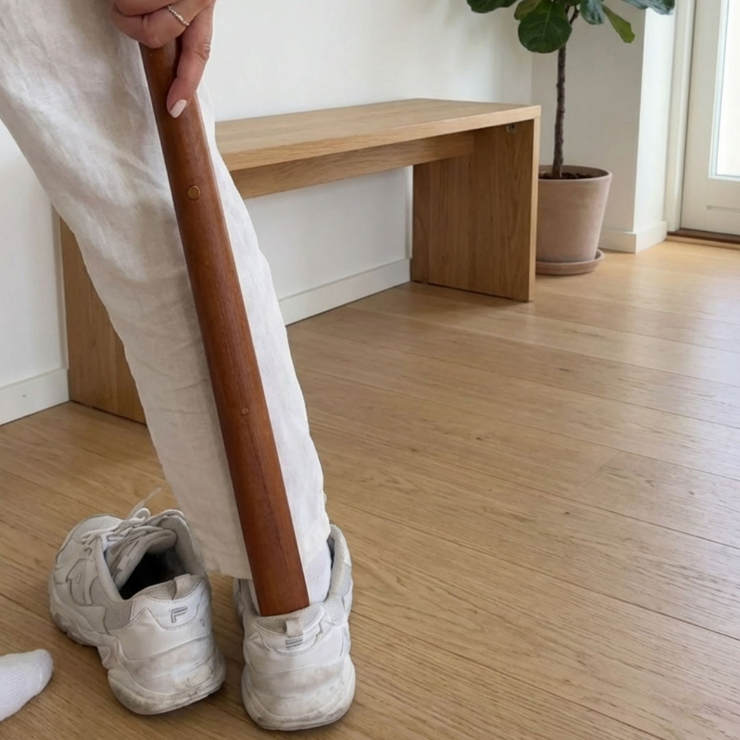 Chausse-pied magnétique en bois
