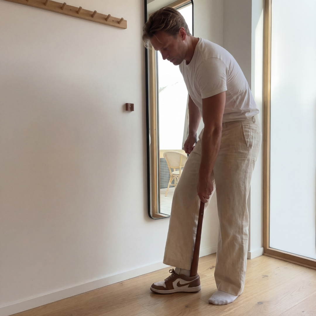 Chausse-pied magnétique en bois