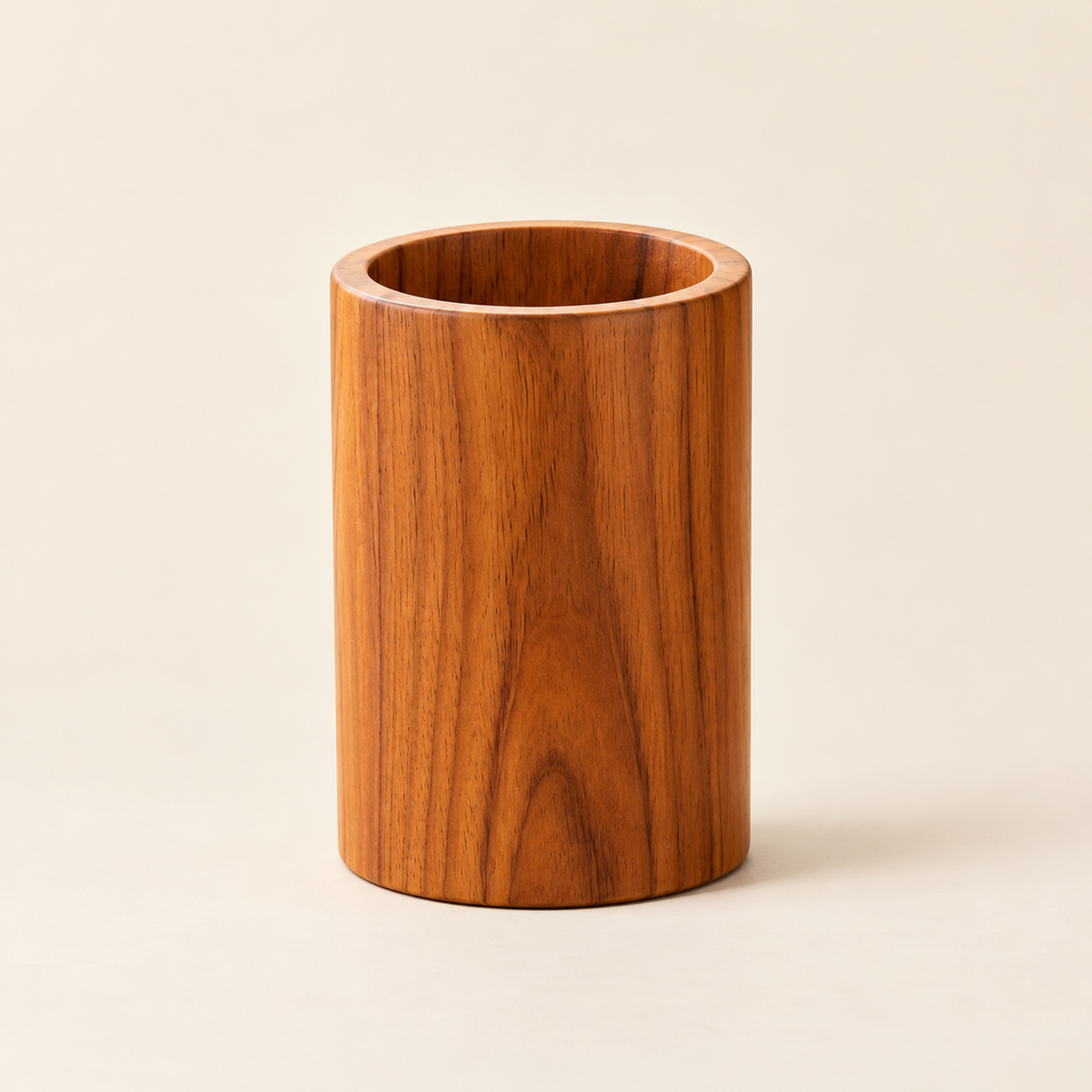 Pot rangement en bois de Teck™